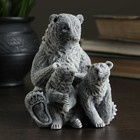 Сувенир "Медведица с медвежатами №1" 11см - фото 8751146