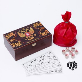 Русское лото "Державное", 24 карточки, карточка 21 х 7.5 см 4021485