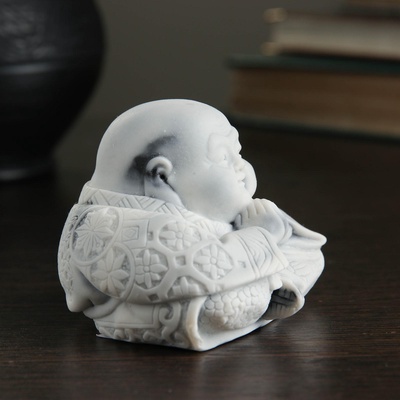 Фигурка «Китайский Будда», мраморная крошка, 5.5 см