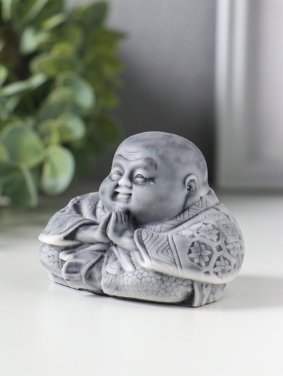 Фигурка «Китайский Будда», мраморная крошка, 5.5 см