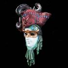 Венецианская маска "Пират" 31,5см   МИКС - Фото 4