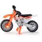 Модель кроссового мотоцикла Siku - фото 109830899