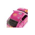 Коллекционная модель автомобиля Volkswagen Beetle, розовая, масштаб 1:64 - Фото 2