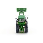 Игрушечная модель трактора с ковшом John Deere, зелёный, масштаб 1:32 - Фото 3