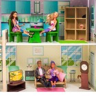 Домик кукольный Paremo «Жозефина Гранд», трёхэтажный, с мебелью - Фото 2