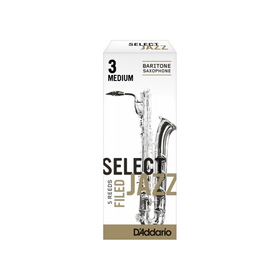 

Трости для саксофона баритон RICO RSF05BSX3M Select Jazz fld, 3M, 5 шт/упак