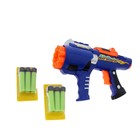 Бластер «Сокрушитель», стреляет мягкими пулями, цвета МИКС - Фото 3