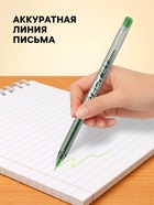 Ручка шариковая Pensan. My-Tech, зелёный стержень, игольчатый узел 0.7 мм, на масляной основе - Фото 2