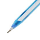 Ручка шариковая 0.7 мм, стержень синий, «Полоски», CASSA - Фото 2