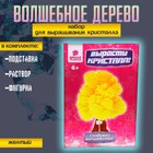 Набор для выращивания кристалла «Волшебное дерево» цвет жёлтый - Фото 1