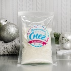 Снег искусственный клеевой для декора «Классический» 60 г - фото 7613891