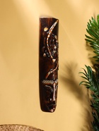 Интерьерный сувенир маска "Ящерица" 50х12х5 см - фото 809211192