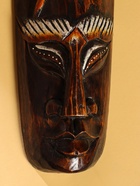 Интерьерный сувенир маска "Ящерица" 50х12х5 см - фото 809211195