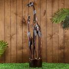 Интерьерный сувенир "Два жирафа - радуга" 100х19х8 см - фото 9594279