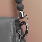 Ручка для сумки, 34×1.5 см, серая - Фото 4