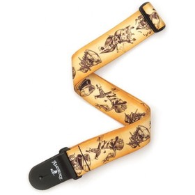 

Гитарный ремень PLANET WAVES 50AL06 без наплечника, 50мм, серия Alchemy Gothic