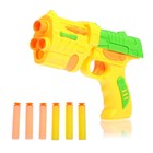 Пистолет «Фом», стреляет мягкими пулями, цвета МИКС, в пакете - фото 10037236