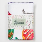 Полотенце микрофибра "Доляна" Сладости, 40х60 см, п/э 200 гр/м2 - Фото 4