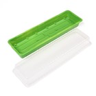 Мини-парник для рассады, 43 × 21 × 12 см, без вставок, пластик, Greengo - Фото 6