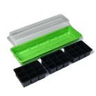 Мини - парник для рассады, 56×17×12 см, 3 вставки, 27 ячеек, пластик, Greengo - Фото 7