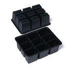 Мини - парник для рассады, 56×17×12 см, 3 вставки, 27 ячеек, пластик, Greengo - Фото 8