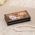 Шкатулка - купюрница «Ангелочки», 8,5х17 см, лаковая миниатюра, микс - Фото 5