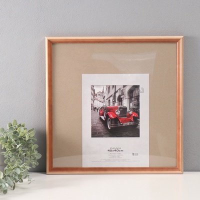 Фоторамка для фото 40×40 см Bountiful, сосна, (пластиковый экран)
