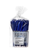 Ручка шариковая Calligrata, синий стержень, узел 0.5 мм, прозрачный корпус, резиновый упор - Фото 7