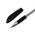 Ручка шариковая 0.5 мм, стержень чёрный, с резиновым держателем - Фото 2
