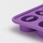 Форма для шоколада Доляна «Цифры», силикон, 16×16×2 см, 20 ячеек (2.9×2.2 см), МИКС - Фото 6