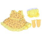 Одежда для кукол 38-43 см: платье, трусики и носочки, МИКС - Фото 5