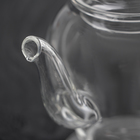 Чайник стеклянный заварочный «Себастьян», 300 мл, 14,5×8×12 см - Фото 3