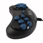 Геймпад для Dendy 8-bit, 9pin (узкий разъем), черный - Фото 6