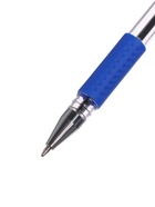 Ручка шариковая Calligrata, синий стержень, узел 0.5 мм, резиновый упор - Фото 9