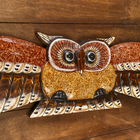 Настенное панно «Сова в полёте», 100×18.5×3 см - Фото 3