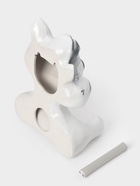 Держатель для туалетной бумаги «Кот — хулиган», 19×11×28 см, фарфор, белый - Фото 6