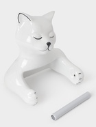 Держатель для туалетной бумаги «Кошка», 26×23×14 см, белый - Фото 5