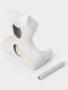 Держатель для туалетной бумаги «Кошка», 26×23×14 см, белый - Фото 6