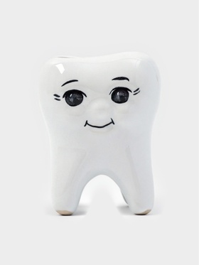 Стакан под зубную щетку "Зуб"