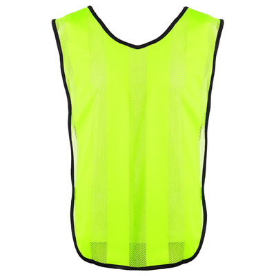 Манишка футбольная, р. M, на резинке, салатовая