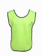 Манишка футбольная, р. 44-46, на резинке, салатовая - Фото 3