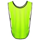 Манишка футбольная, р. 44-46, на резинке, салатовая 3543932