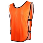 Манишка футбольная, р. 48-50, на резинке, оранжевая 3543933