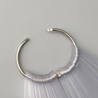 Палитра для лаков на кольце, 50 ногтей, форма мягкий квадрат, прозрачная - Фото 4