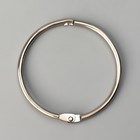 Палитра для лаков на кольце, 50 ногтей, форма мягкий квадрат, прозрачная - Фото 5