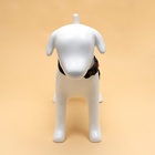 Шлейка К7, размер S, ОГ 44-55 см, вес 5-9 кг, мягкая, светоотражающая, красная - Фото 3