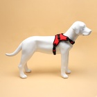 Шлейка К7 мягкая светоотражающая, размер L, ОГ 64-86 см, вес 18-27.5 кг, красная - Фото 4