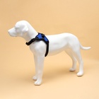 Шлейка К7, размер М, ОГ 52-66 см, вес 9.5-17.5 кг, мягкая, светоотражающая, синяя - Фото 2