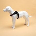 Шлейка К7, размер XL, ОГ 74-92 см, вес 28-47.5 кг, мягкая, светоотражающая, чёрная - Фото 2