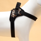 Шлейка К7 мягкая светоотражающая, размер S, ОГ 44-55 см, вес 5-9 кг, леопард - Фото 5